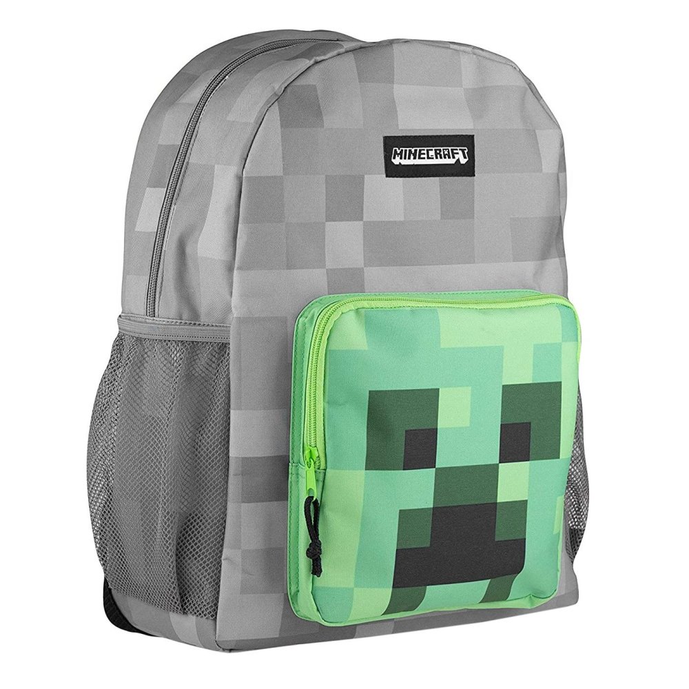 Školský batoh Minecraft Creeper - jednokomorový s motívom